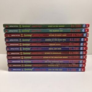 11 Goosebumps Series 2000 Paperback Books - Good To Like New Condition
